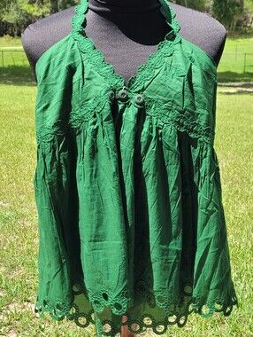 Victoria's Secret Moda International Vintage Halter Top ❤️ RARE & Gorgeous! L